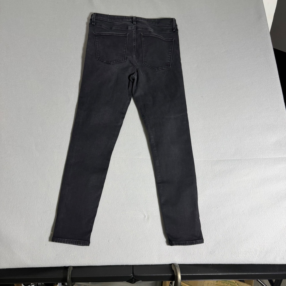 Abercrombie & Fitch Simone High Rise Super Skinny Jeans Black Size 31 12R - Picture 8 of 11